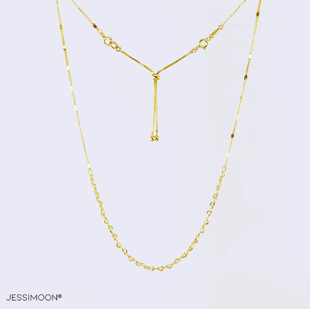 BN1005 - Mixed chain Multiway Bracelet⇄Necklace