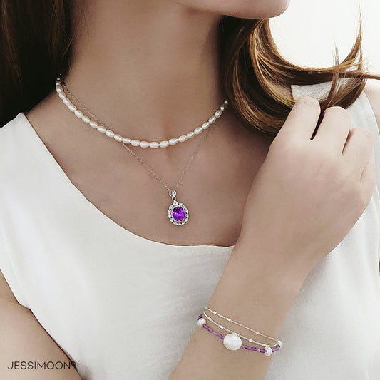 Necklaces + Stacking Bracelet