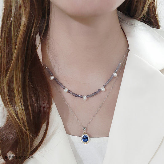 Layered Necklaces + Stacking Bracelet