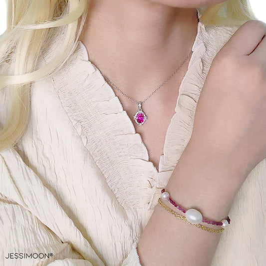 Layered Necklaces + Stacking Bracelet