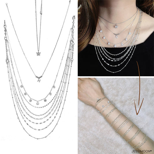 The Ultimate Statement of Multi-layered Dainty Chains