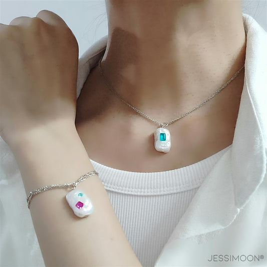 Earrings + Necklace + Bracelet + Ring