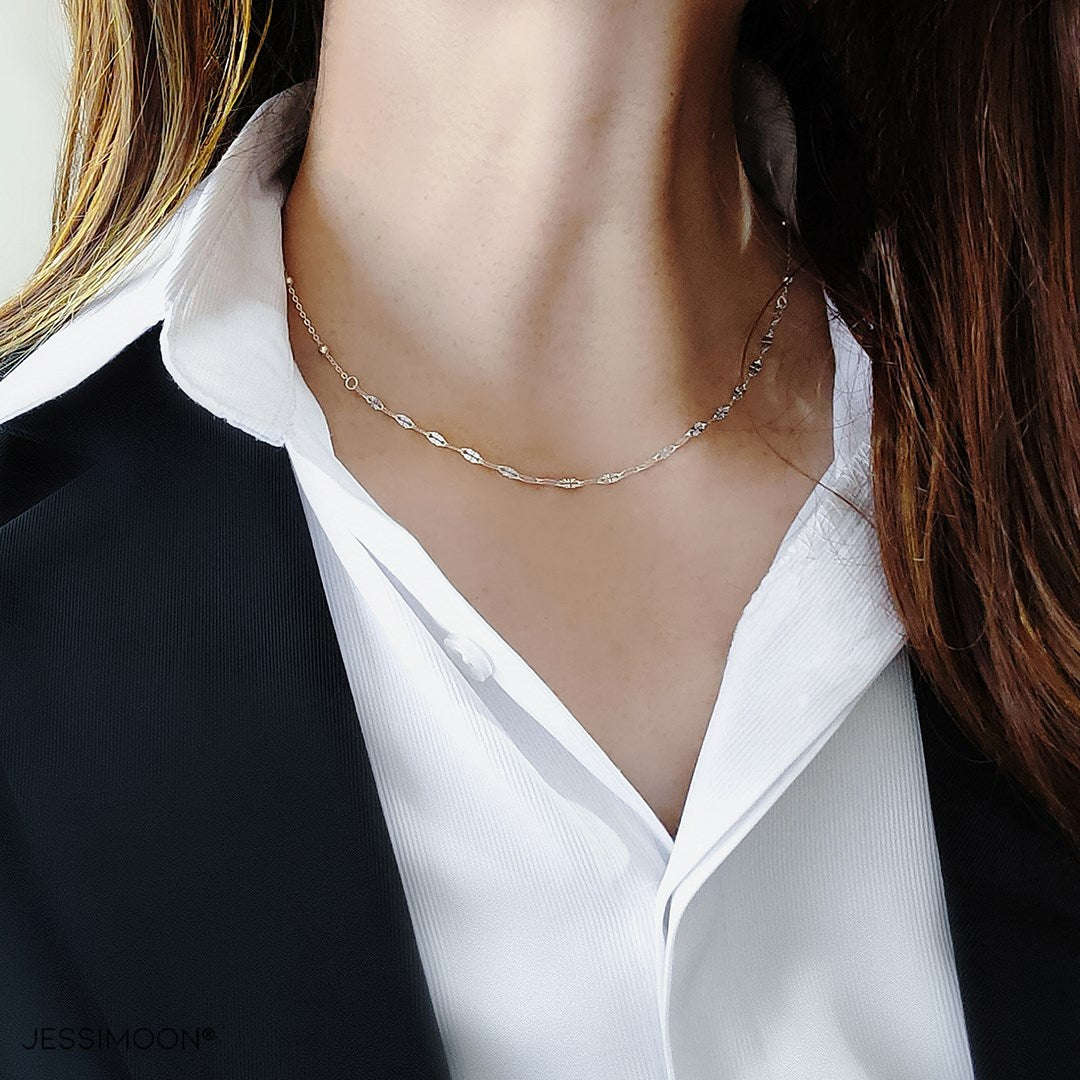 BN1010 - Mixed chain Multiway Bracelet⇄Necklace