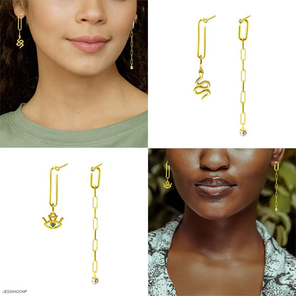 Multi-layer Necklaces + Earrings