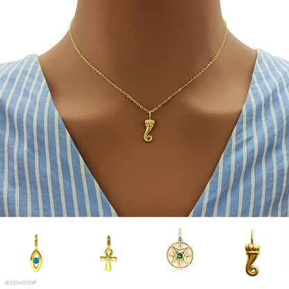 Multi-layer Necklaces + Earrings