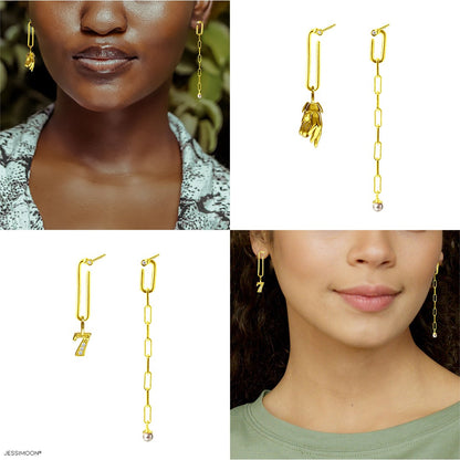 Multi-layer Necklaces + Earrings