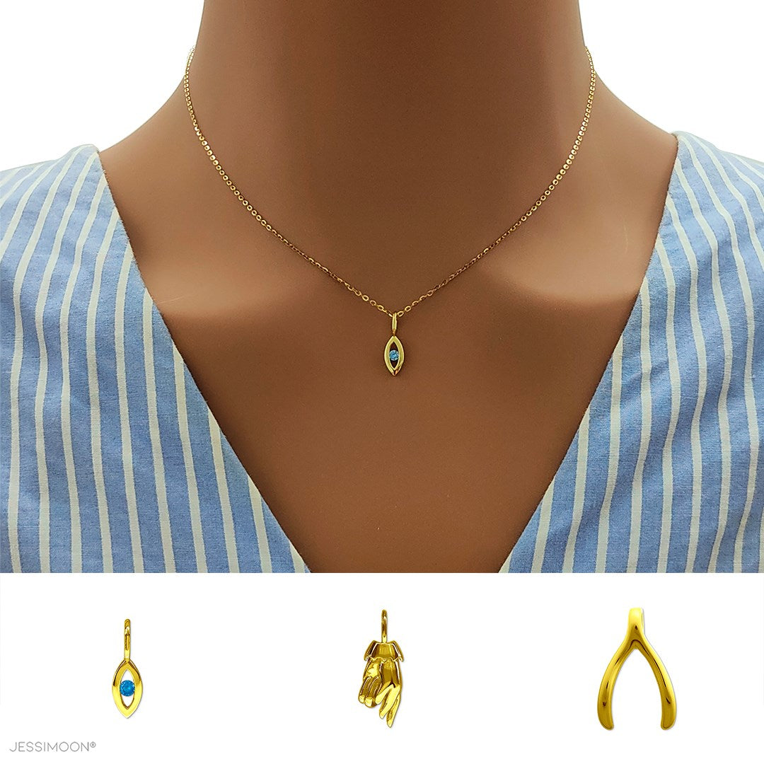 Multi-layer Necklaces + Earrings