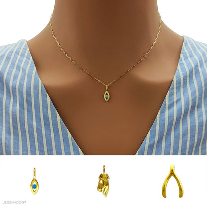 Multi-layer Necklaces + Earrings