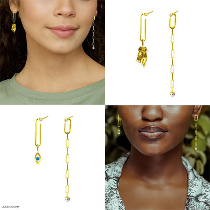 Multi-layer Necklaces + Earrings