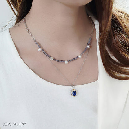 Layered Necklaces + Stacking Bracelet