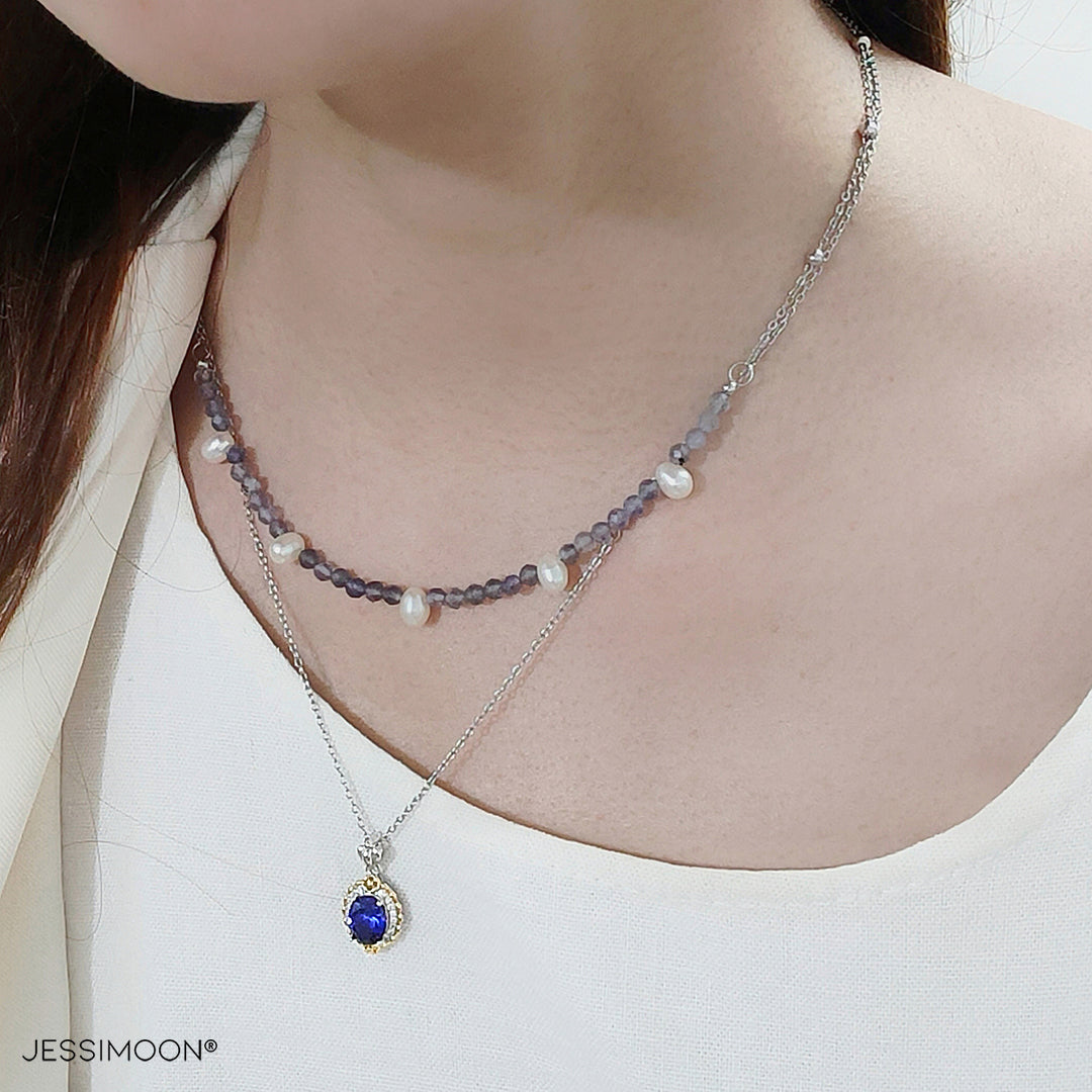 Layered Necklaces + Stacking Bracelet