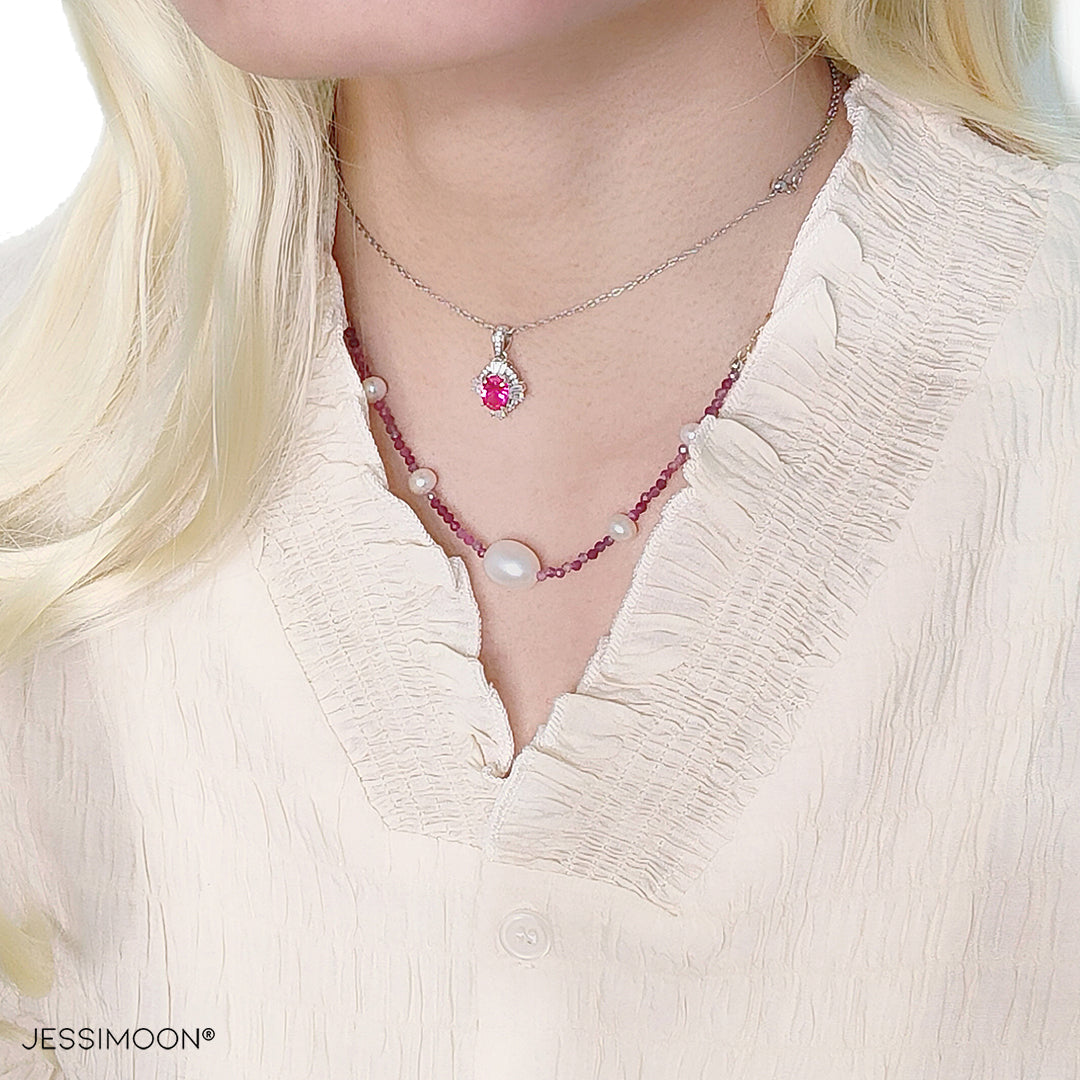 Layered Necklaces + Stacking Bracelet